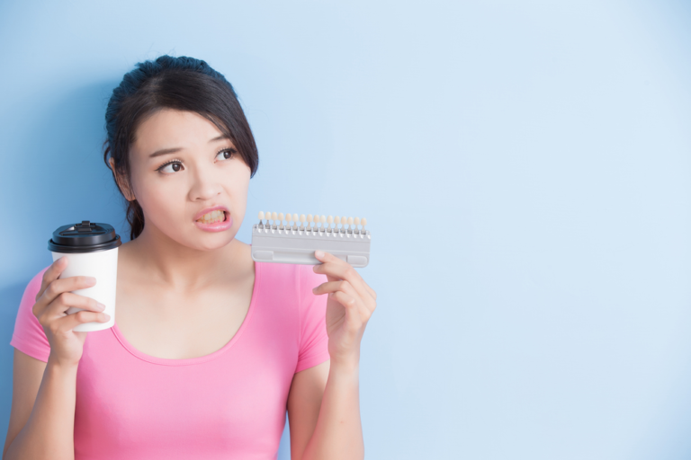 khắc phục răng ố vàng